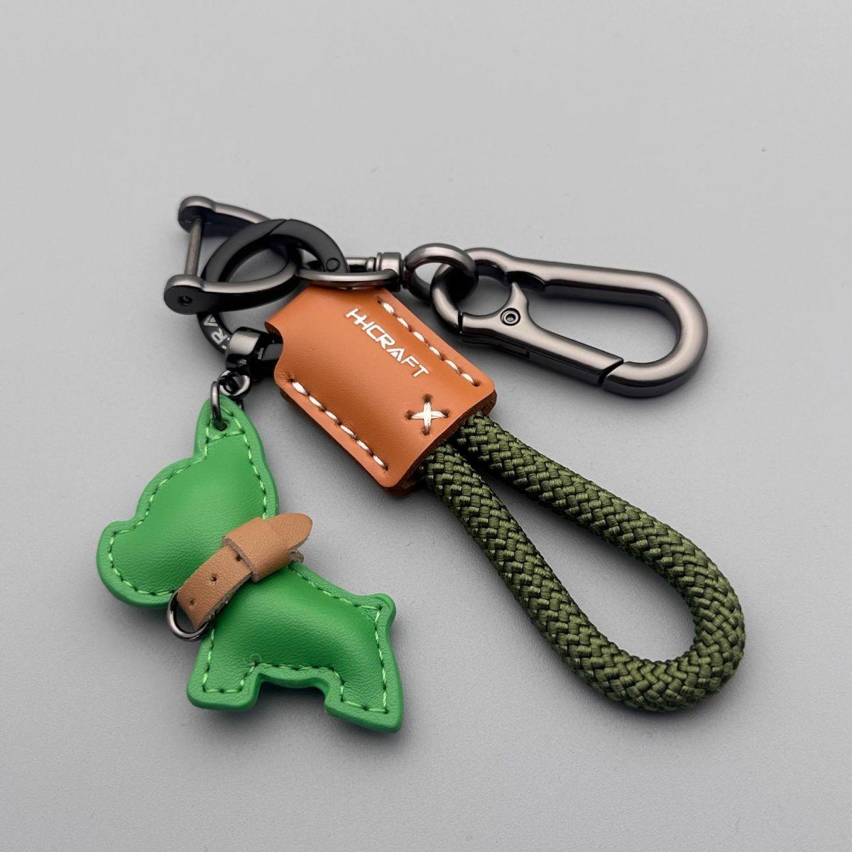 Leather Puppy Charm Paired with a Braided Bracelet-🔥Second Item at 40% OFF