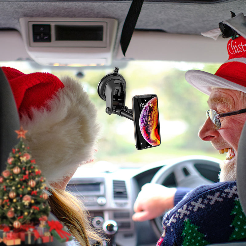Car Magnetic Phone Mount with Telescopic Rod