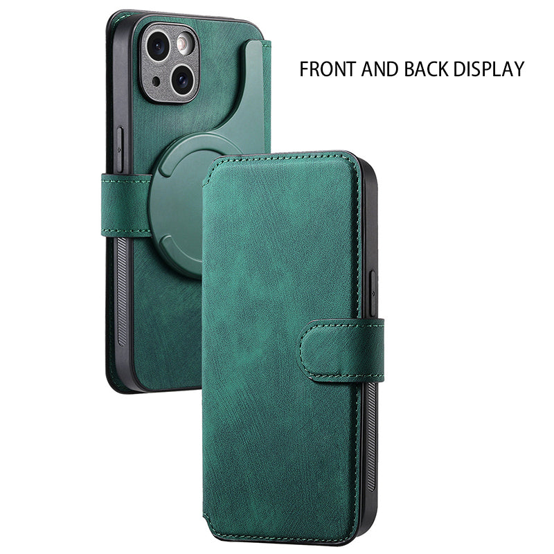 Leather Wallet Phone Case - 3 in 1 Detachable Magnetic Phone Case✨Provides 360° protection✨