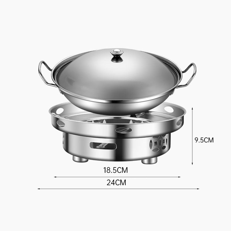 ð¥HOT SALE - OVER 800 SOLD!ðWindproof Alcohol Stove with Pot