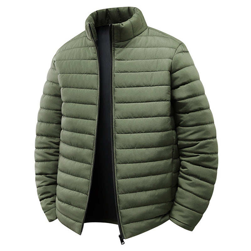 Einfarbige, warme, leichte Baumwolljacke🚛 Kostenloser Versand