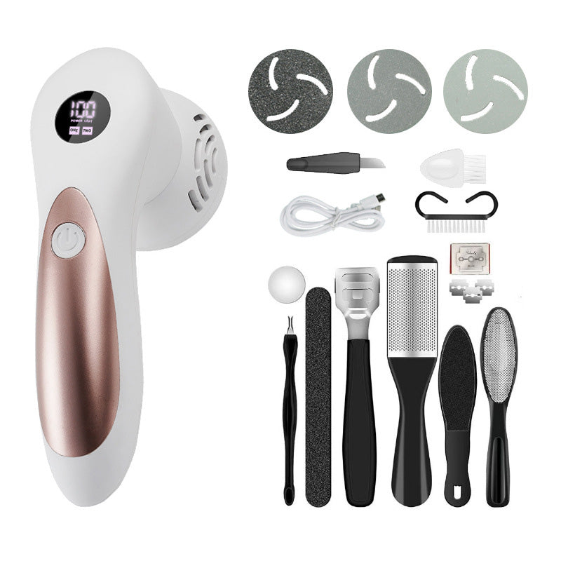 Washable Electric Foot Callus Remover with Vacuum