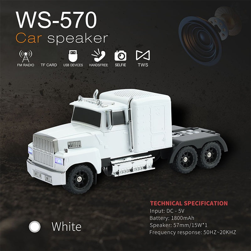 🔥2026 Hot Sale 🔥Truck Model Bluetooth Speaker 🚛Free Shipping
