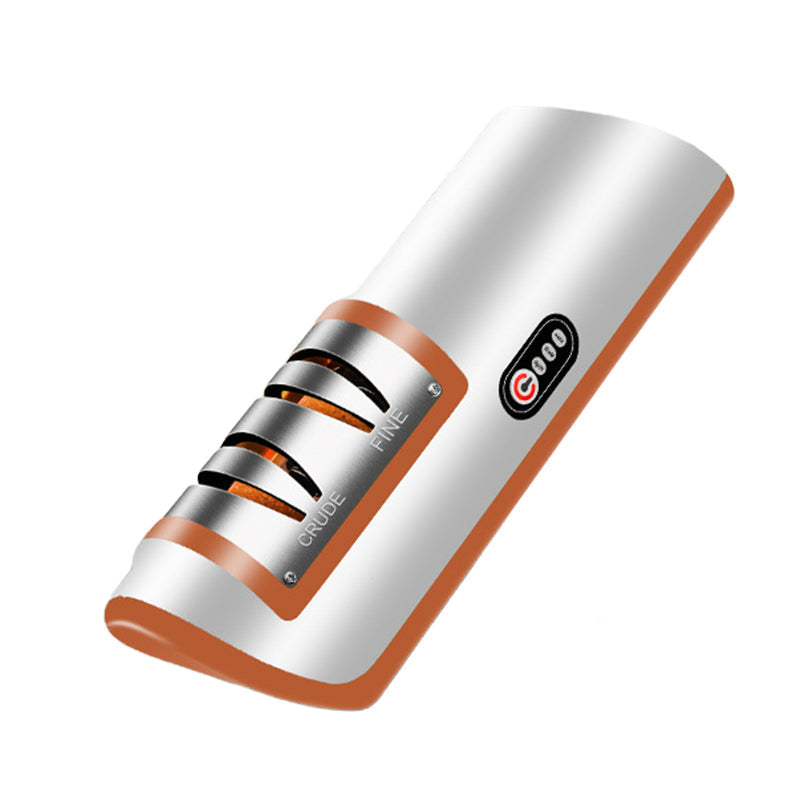 🍳Electric Knife Sharpener with 2-Speed Modes⚡Kitchen Knives Like New – Sharp In Seconds ✨
