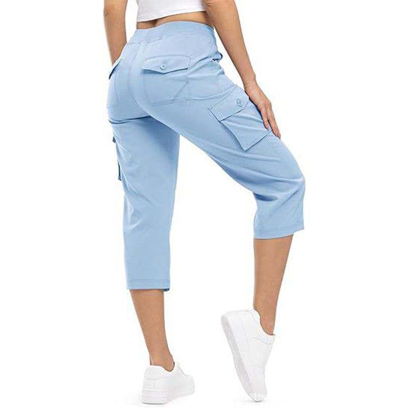 💥✨50 % Rabatt für begrenzte Zeit ✨Damen Leichte Cargo Capris🌿 Abenteuerbereiter Komfort und Stil 🌿