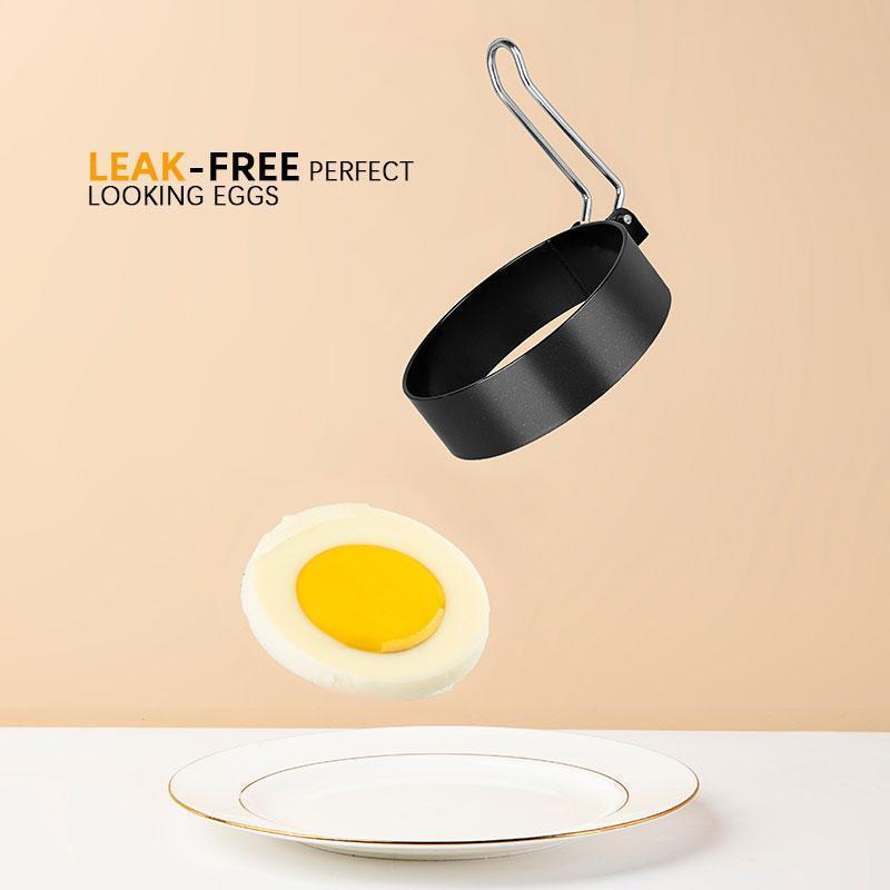 🔥Hot Deals-Egg Frying Ring🍳 Perfectly Round Eggs Every Time – Egg Ring For The Win🥞