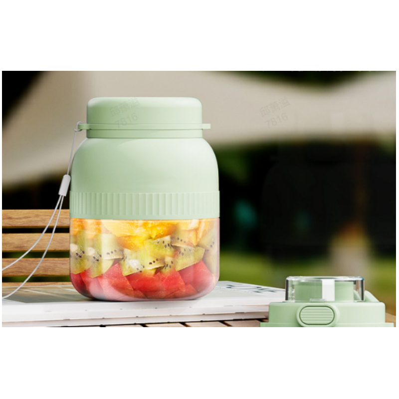 🍹 Blend On-The-Go:Portable Blender With Dual Lids & Cups🍹
