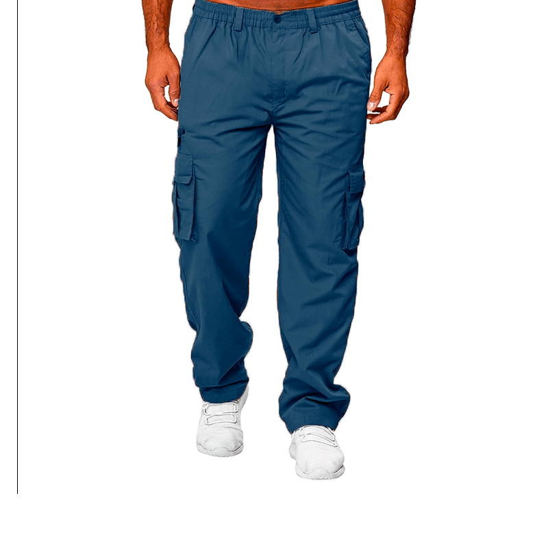 👖 50% OFF NOW! 🧵 Men's Multi-Pocket Relaxed Fit Cargo Pants – Durable & breathable – Perfect for work, hiking or everyday wear – practical and comfortable 🌿✨
