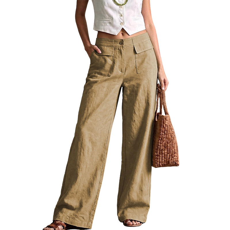 👖Lässige Leinenhose für Damen – Figurfreundlich, bequem & den ganzen Tag schick ✨