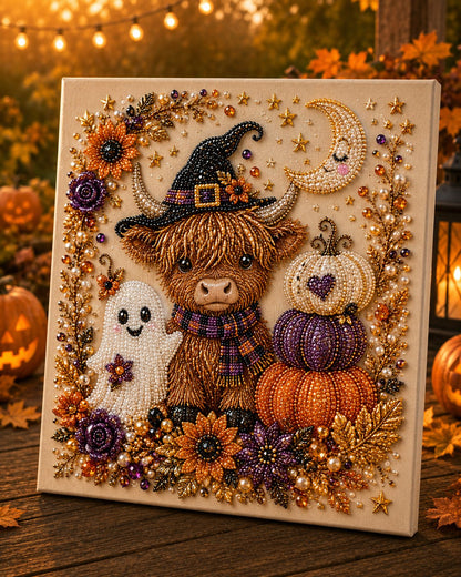 🔥 Letzter Tag 60% RABATT – 👻✨ Halloween-Perlenkunst-DIY-Kit – Verwandle winzige Perlen in schaurig-süße Magie