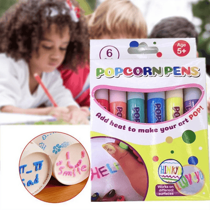 💥Surprise Price: Only £7.99!!🎁🔮Magic Pen – Draw 3D with one stroke!🎄 DIY Bubble Popcorn Drawing Pens& Buy 3 Pay 2 🔥