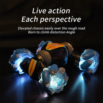 🎁Big sale🔥Gesture Sensing RC Stunt Car With Light & Music
