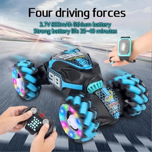 🎁Big sale🔥Gesture Sensing RC Stunt Car With Light & Music