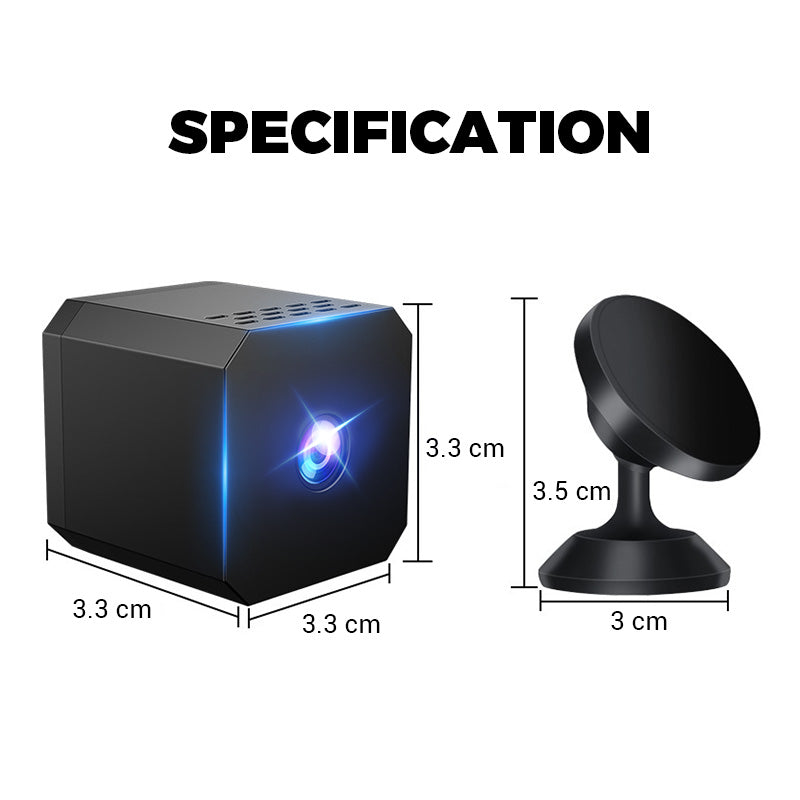 📹🌙 Mini Smart HD Security Camera – Night Vision, Motion Detection & Two-Way Audio 🔒