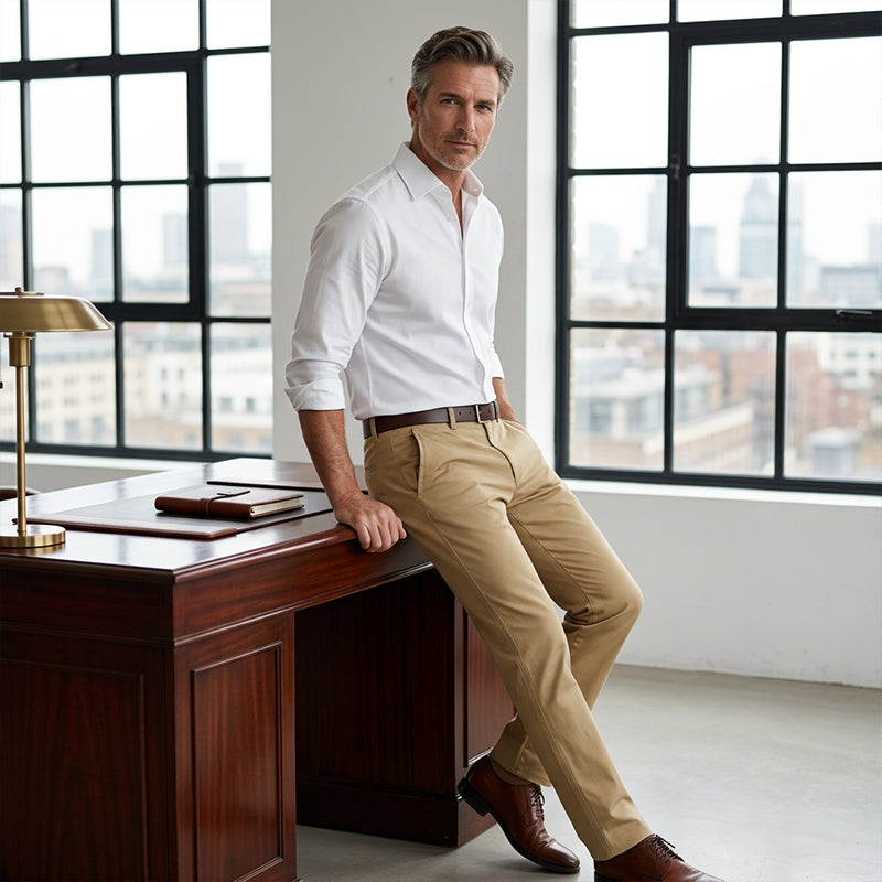 🌟Men's Casual Straight-Fit Pants👖 Comprehensively Enhance Your Personal Image