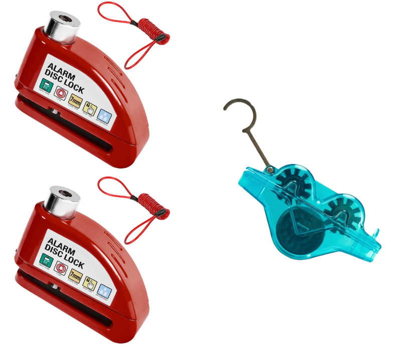 🔒 Motorcycle Anti-theft Alarm Disc Lock 🏍️The Ultimate Anti-Theft Lock