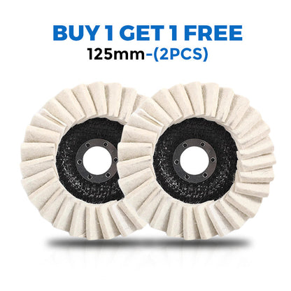 🔥LAST DAY -BUY 1 GET 1 FREE🔥✨ Achieve A Mirror Finish –Wool Felt Flap Polishing Disc