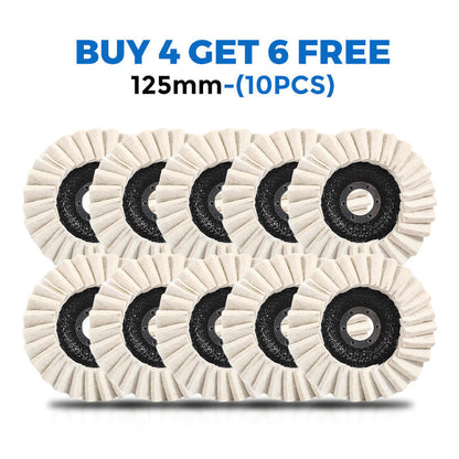 🔥LAST DAY -BUY 1 GET 1 FREE🔥✨ Achieve A Mirror Finish –Wool Felt Flap Polishing Disc