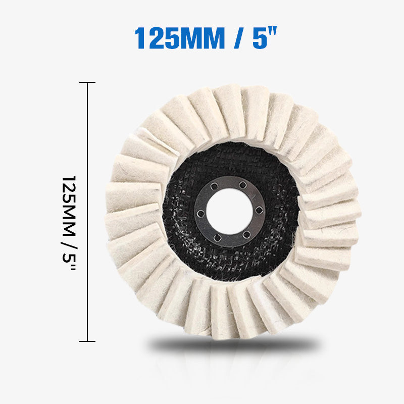 🔥LAST DAY -BUY 1 GET 1 FREE🔥✨ Achieve A Mirror Finish –Wool Felt Flap Polishing Disc