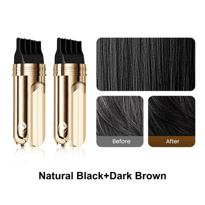 ✨ 2-in-1 Hair Dye Comb for Gray Hair |  Instant Root Touch-Up & Full Coverage 🎄🌟