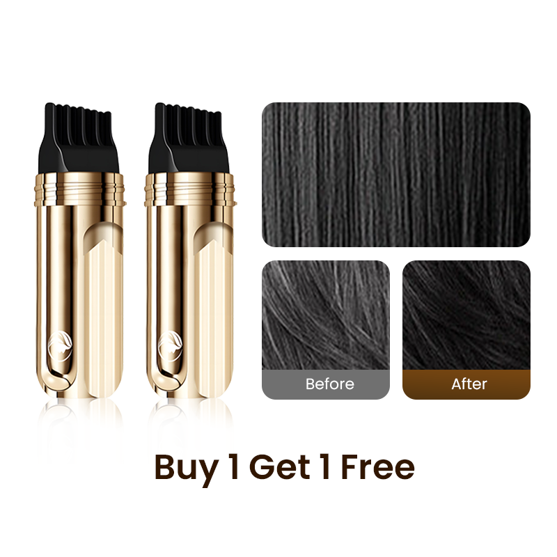 ✨ 2-in-1 Hair Dye Comb for Gray Hair |  Instant Root Touch-Up & Full Coverage 🎄🌟