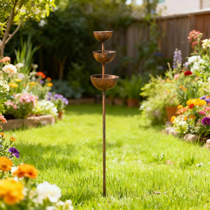 🐦LAST DAY SALE 50% OFF⚡ Rain Catcher - Plant Support 🌧️Metal Garden Ornament