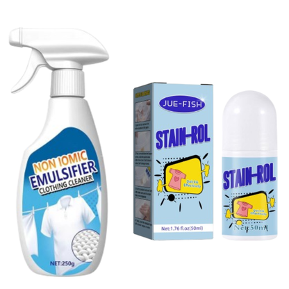🔥 50 % RABATT! ⏰ Fleckenentferner für Kleidung – Entfernt Kaffee-, Wein- und Ölflecken in Sekunden! 🧼👕