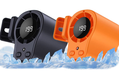 🔥HOT SALE 50% OFF🔥Hands-Free Personal Cooling Fan with LED Display🚗❄️Small fan. Big difference 😍
