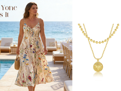 👗Neu eingetroffen 50% RABATT!🥰Große Größen Blumenprint Spaghettiträger Midikleid