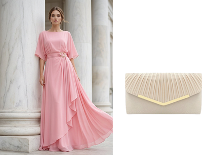 🥳2026 HOT SALE🥳💞50K+ SOLD!💥👵🌸 50% OFF! Flowing Cape Sleeve Top & Wrap Pants Set – Elegant Cape Sleeves, Flattering Wrap Front. Wide-leg Pants Elongate. Effortless Sophistication. 🕊️✨