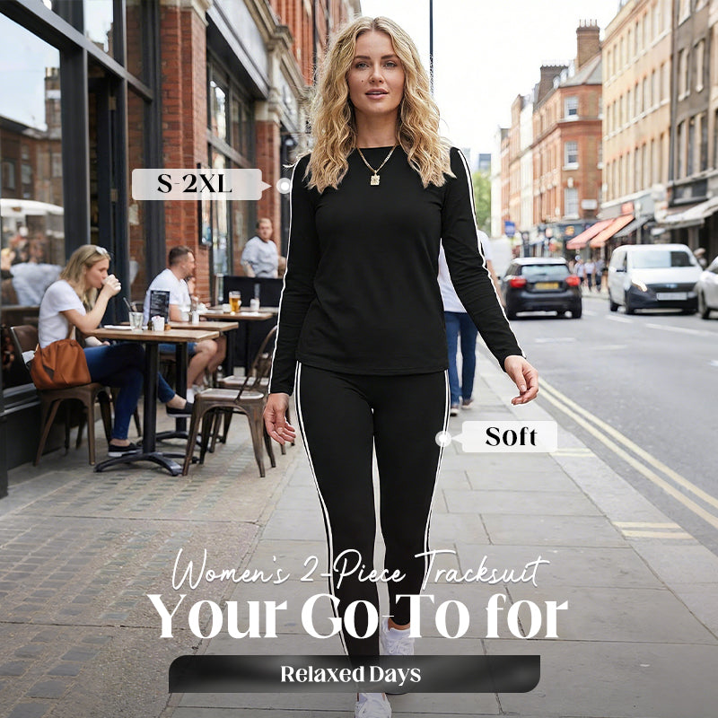 Women's 2-Piece Long Sleeve Tracksuit Set🌟 Effortlessly Stylish And Comfortable All Day Long
