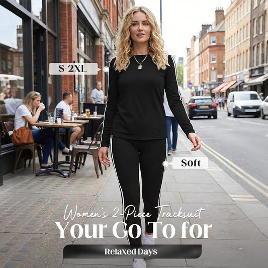 Women's 2-Piece Long Sleeve Tracksuit Set🌟 Effortlessly Stylish And Comfortable All Day Long