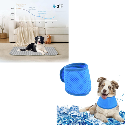 ❄️🐾Pet Cooling Mat (4x Enhanced Cooling Effect)🐶 A Summer Must-Have For Every Pet Owner