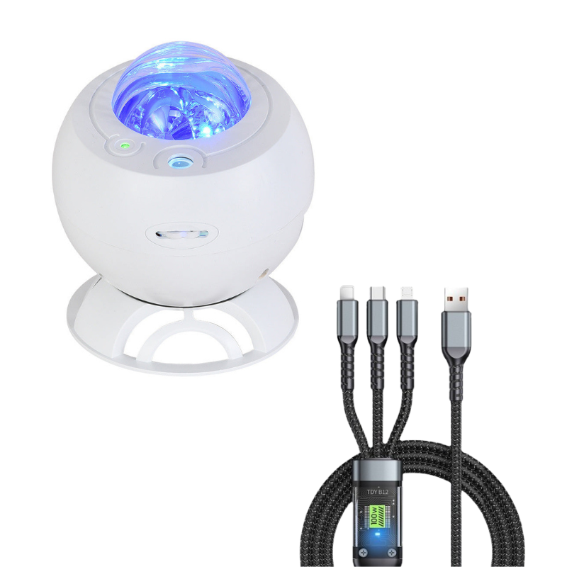 📢📢50 %  OFF !! ⏰Aurora Star Projector with Bluetooth Speaker🚛Free Shipping