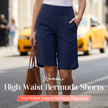 ⏰Last Day Sale 60% OFF🔥Women's High-Waist Yoga Shorts with Pockets