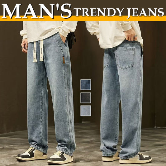 📢📢60% OFF!!⏰Men's Loose Straight Jeans👖💥