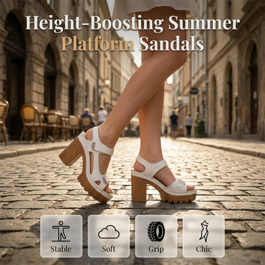 🏖️Women's Summer Platform One-Strap Sandals – Comfortable, Lightweight & Perfect for Beach or Daily Wear☀️