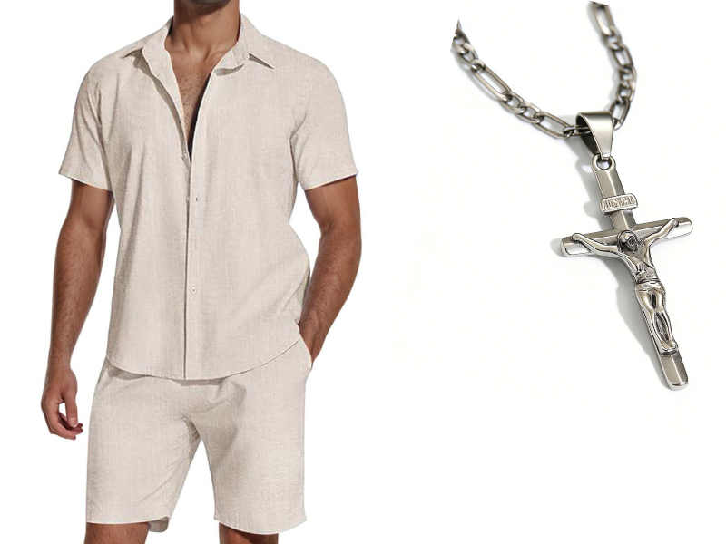 Summer Casual Breathable 2-Piece Set for Men🌞 Effortless Summer Style
