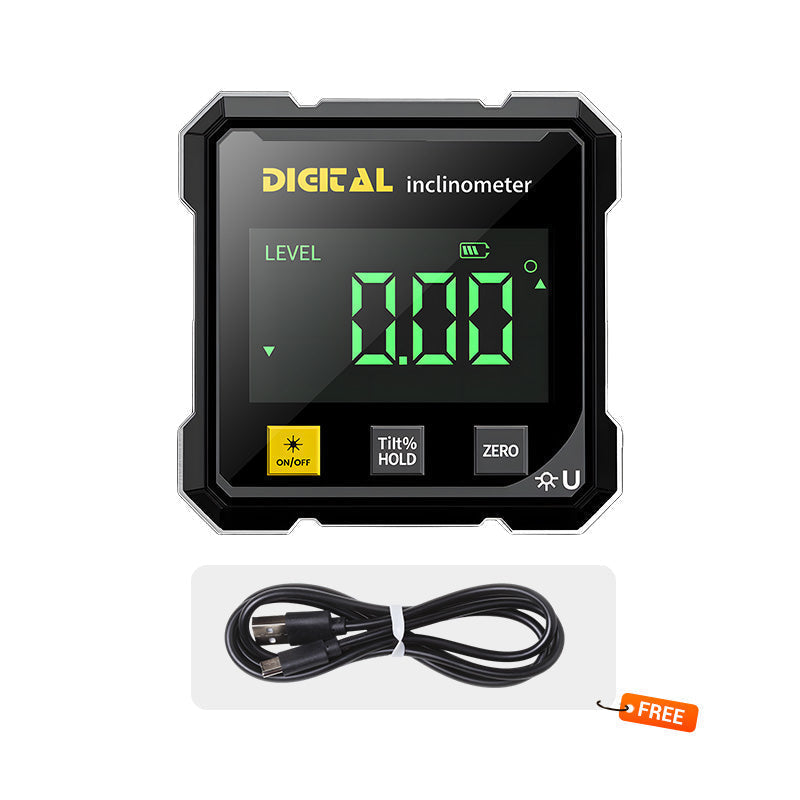 Four-sided magnetic laser digital angle gauge🔥buy two items for free delivery