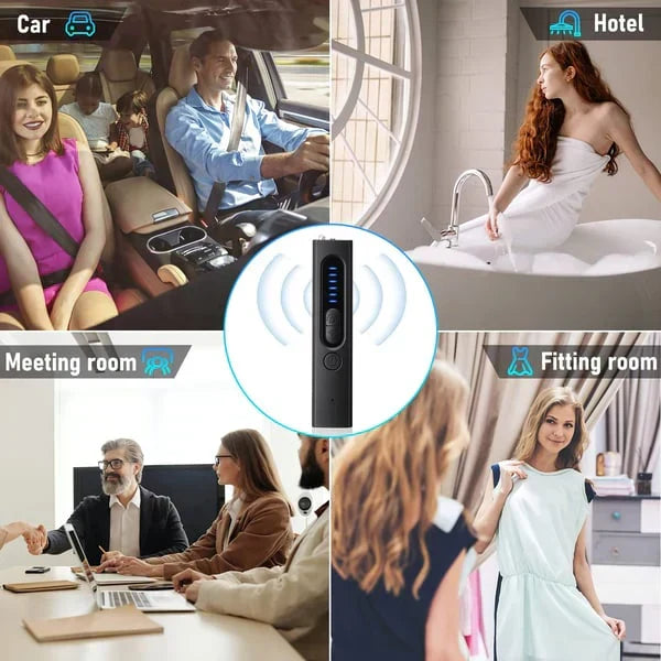🕵️‍♂️ 52% OFF NOW! ✨ Hidden Camera & GPS Detector with 5 Search Modes and LCD Screen for Personal Protection 📡🔒