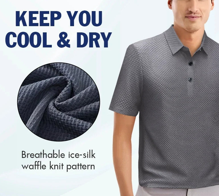 🔥END OF SEASON SALE 50% OFF🔥Ice Silk Men's Shirt