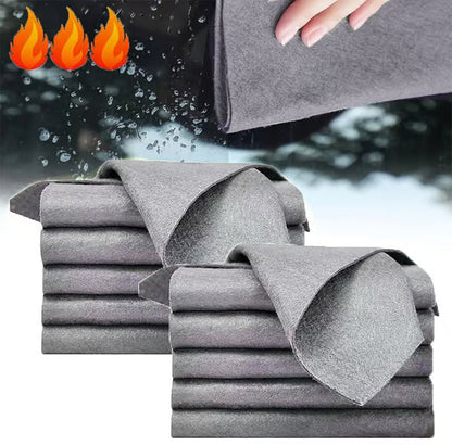 🌟Kitchen Essentials 🏠️🧼 One-Wipe Shine Magic Cleaning Cloth – No Fingerprints, No Water Marks!