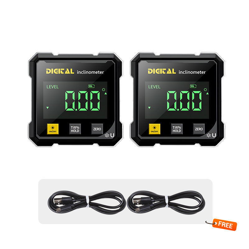 Four-sided magnetic laser digital angle gauge🔥buy two items for free delivery