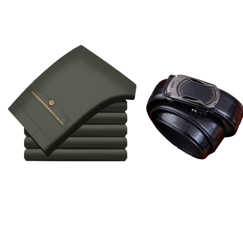 🌟Men's Casual Straight-Fit Pants👖 Comprehensively Enhance Your Personal Image