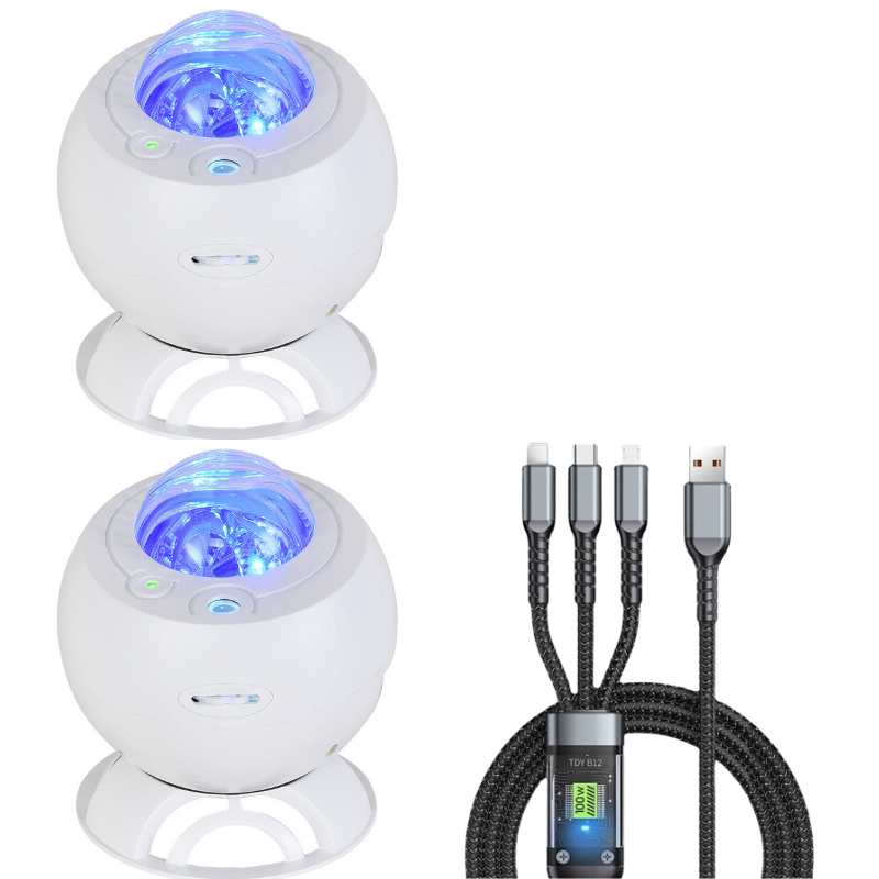 📢📢50 %  OFF !! ⏰Aurora Star Projector with Bluetooth Speaker🚛Free Shipping
