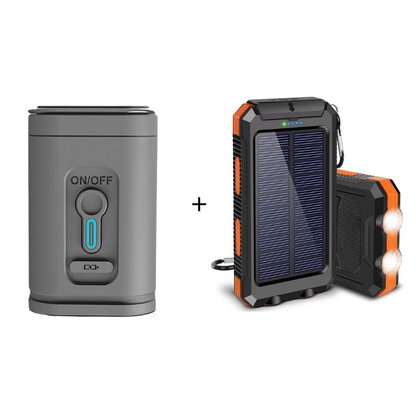 ⏳Time-Limited Special⏰Rechargeable Camping Air Pump – LED Light & Fast Inflation – Compact & Portable – Perfect For Airbeds, Pools Or Tires 🔋✨