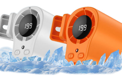 🔥HOT SALE 50% OFF🔥Hands-Free Personal Cooling Fan with LED Display🚗❄️Small fan. Big difference 😍