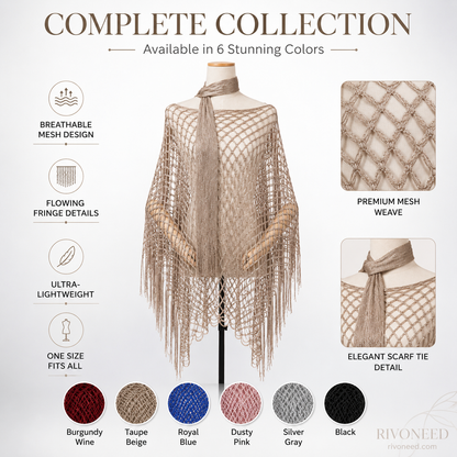 🏆 Sonderpreis letzter Tag 💲12.8! 💐 Sommerliches Metallic Häkel-Cover-Up – leicht, fließend & mühelos stylisches Sommer-Outfit