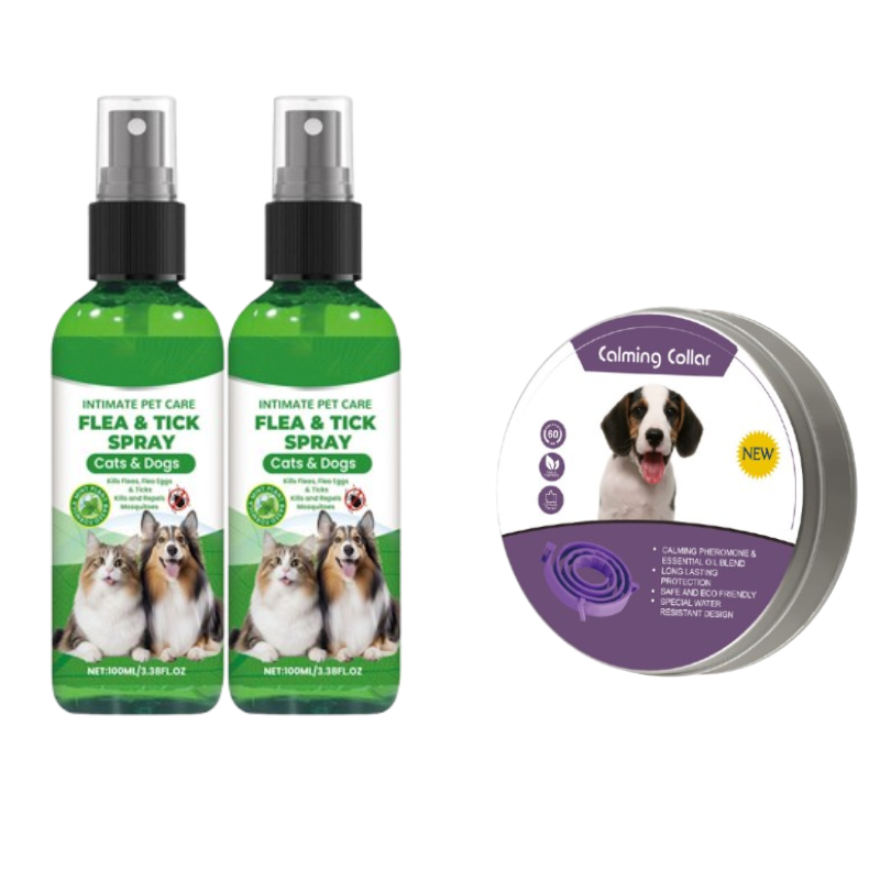 🍃Natural Flea & Tick Spray for Dogs and Cats🐾 Keep Your Beloved Pet Free from Pests