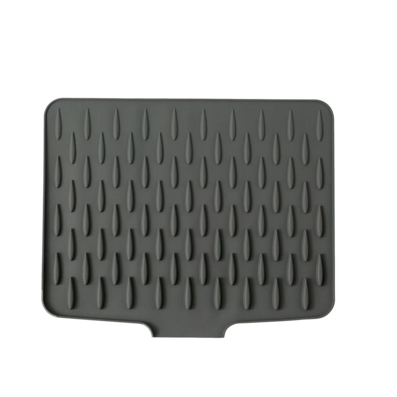 🍽️ 60% OFF NOW! ✨ No-Spill Silicone Worktop Saver - Heat-Resistant & Non-Slip Drying Mat with Drainage Groove 💧🧽